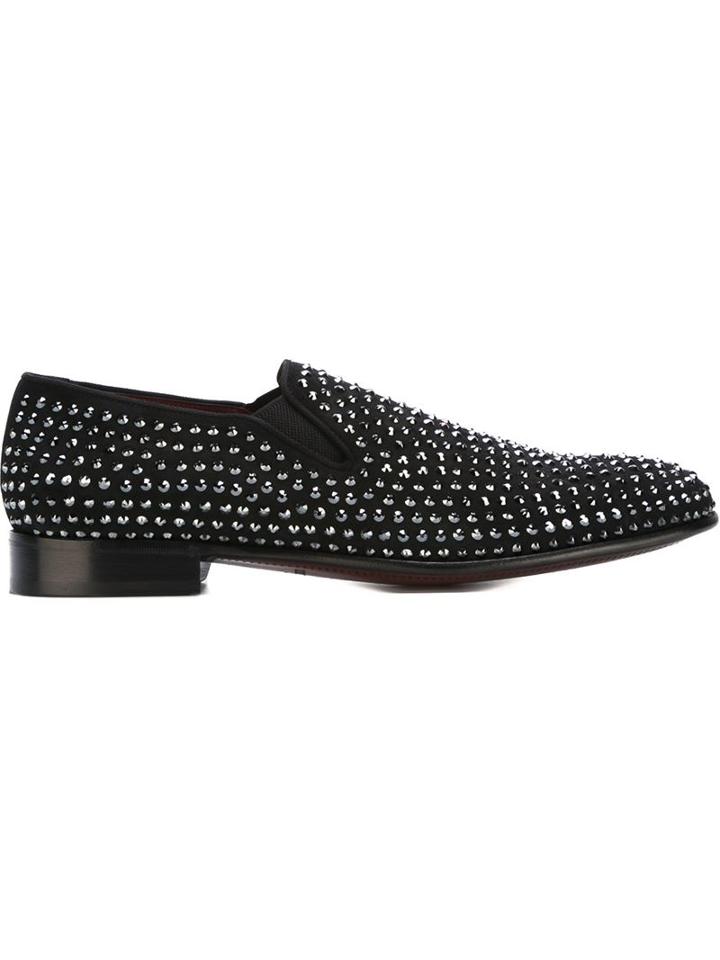 Dolce & Gabbana Studded Slippers