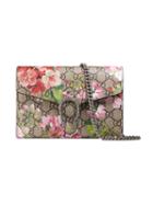 Gucci - Dionysus Blooms Print Mini Chain Bag - Women - Leather/canvas/metal - One Size, Nude/neutrals, Leather/canvas/metal