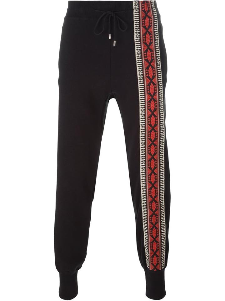 Ports 1961 Patterned Panel Track Pants