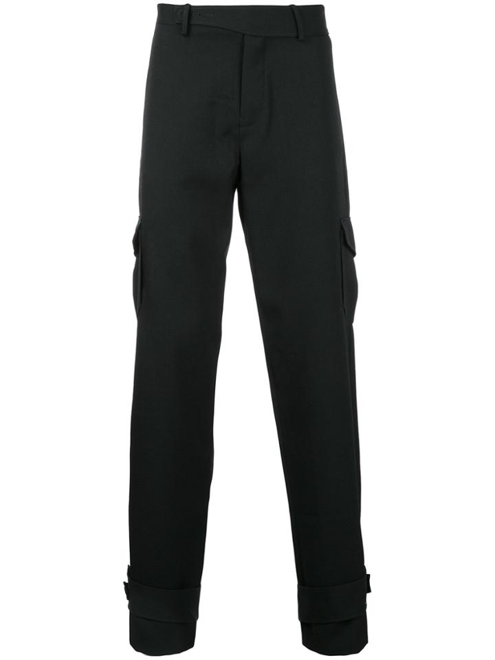 Jw Anderson Cuff Strap Trousers - Black
