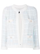 Edward Achour Paris Tweed Jacket - Blue