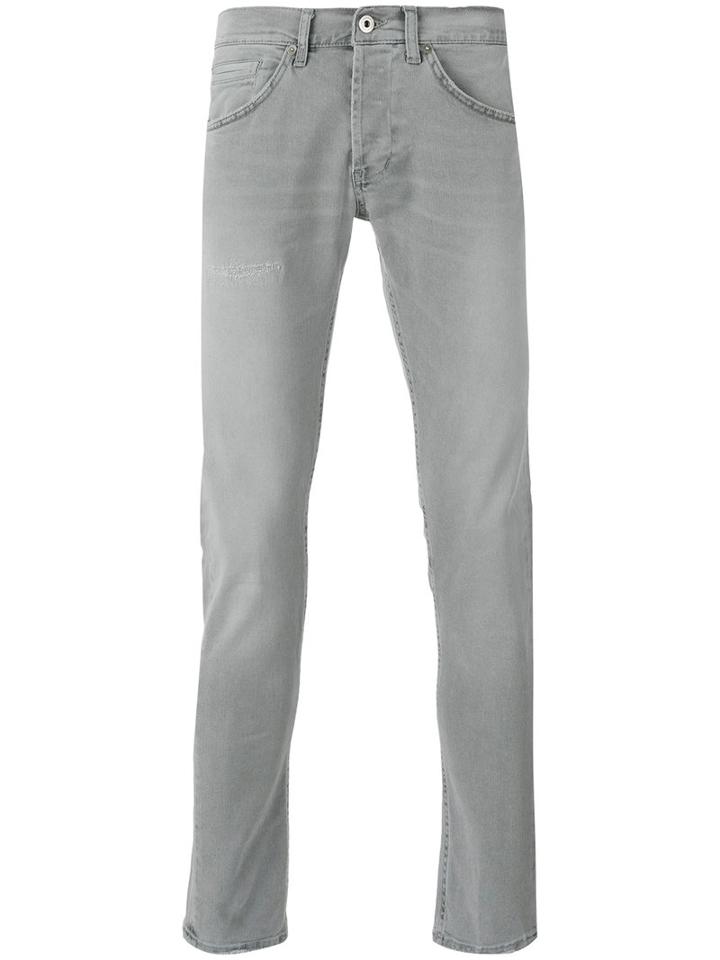 Dondup - George Jeans - Men - Cotton/spandex/elastane - 35, Blue, Cotton/spandex/elastane