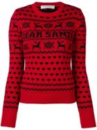 Philosophy Di Lorenzo Serafini Knit Dear Santa Sweater - Red