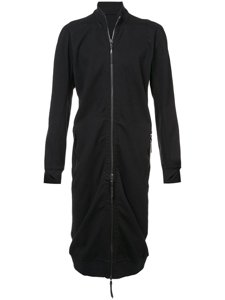 11 By Boris Bidjan Saberi Mid Length Crew Neck Zip Front Cardigan -
