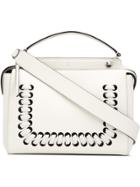 Fendi 'fashion Show Dotcom' Tote - White