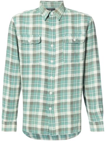 Rrl Checked Shirt - Green