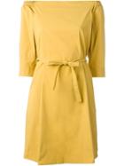 Theory Open Shoulder Dress