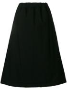 Comme Des Garçons Full Flared A-line Skirt - Black