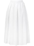 Fay Flared Skirt - White