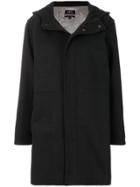 A.p.c. Hooded Duffle Coat - Black