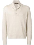 Loro Piana Henley Jumper, Men's, Size: 54, Nude/neutrals, Linen/flax