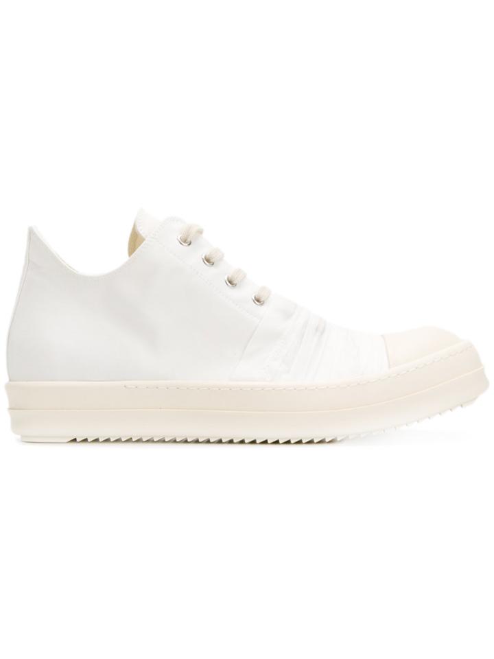 Rick Owens Drkshdw Lace-up Sneakers - White