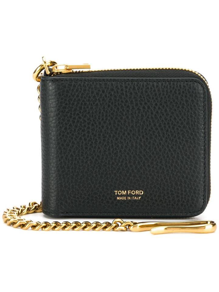 Tom Ford Chain Wallet - Black
