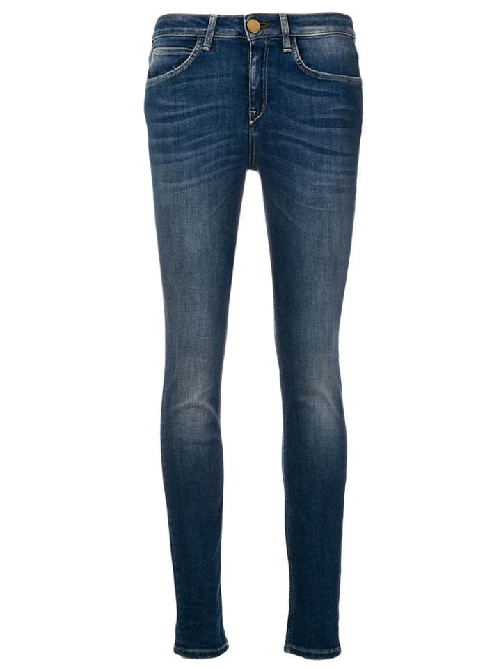 L'autre Chose Mid-rise Skinny Jeans - Blue
