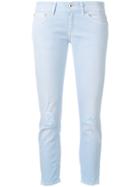 Dondup Cropped Fitted Jeans - Blue