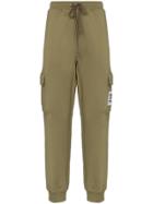 Burberry Logo Patch Track Pants - Green