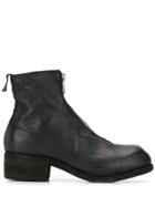 Guidi Zip Detail Boots - Black
