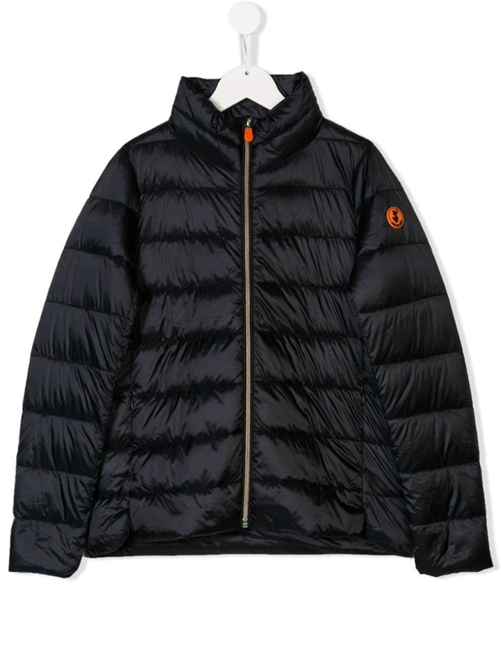 Save The Duck Kids Teen Padded Down Jacket - Black