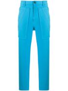 Comme Des Garçons Shirt Wide-leg Cargo Trousers - Blue