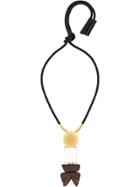 Marni Totem Whale Fin Statement Necklace - Nude & Neutrals