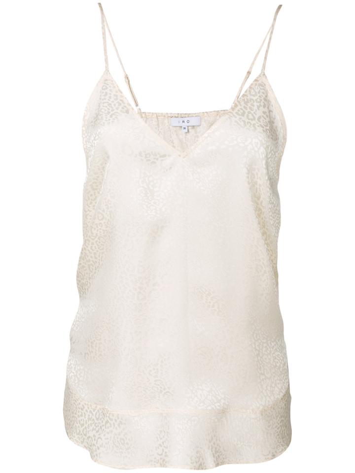 Iro Leopard-print Camisole Top - Nude & Neutrals