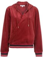 Opening Ceremony Loose-fit Wrap-style Hoodie - Red