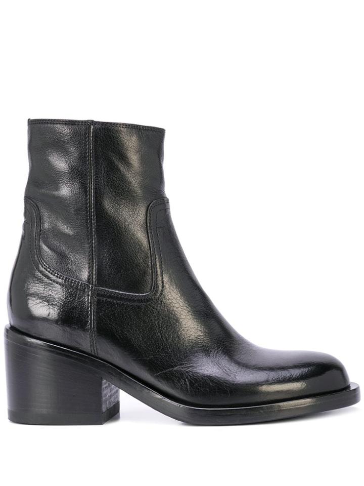 Officine Creative Victoire 007 Ankle Boots - Black