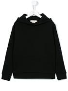 Andorine Teen Textured Hoodie - Black