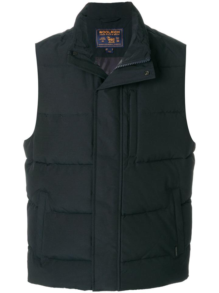 Woolrich Padded Gilet - Blue