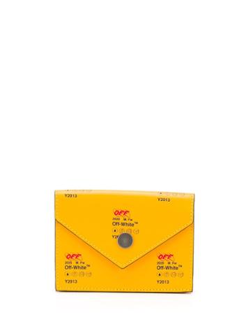 Off-white Small Indus Y013 Envelope Pouch - Yellow