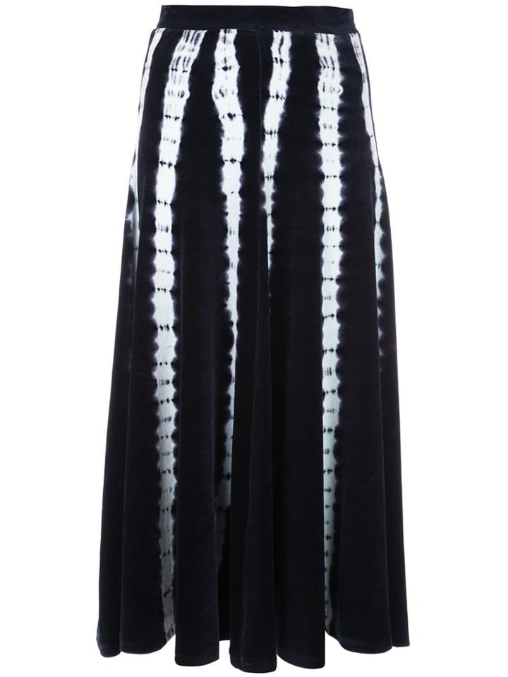 Proenza Schouler Tie Dye Skirt - Black