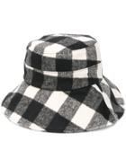 Woolrich Gingham Bucket Hat - White