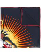 Gucci - Angry Cat Print Scarf - Men - Silk - One Size, Black, Silk