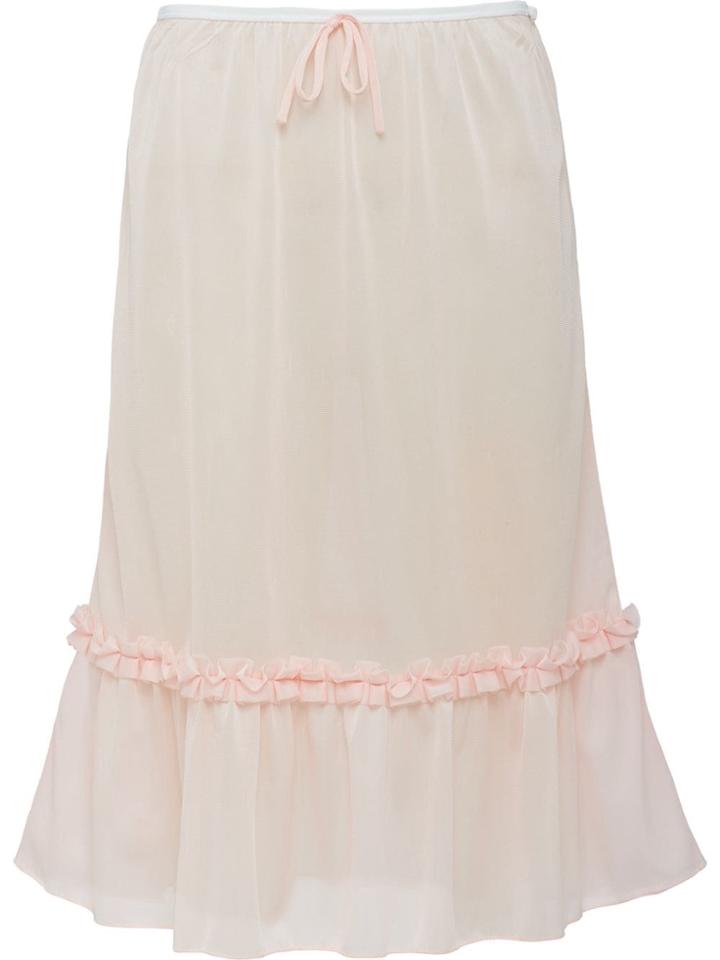 Miu Miu Nylon Skirt - F0442 Petal Pink