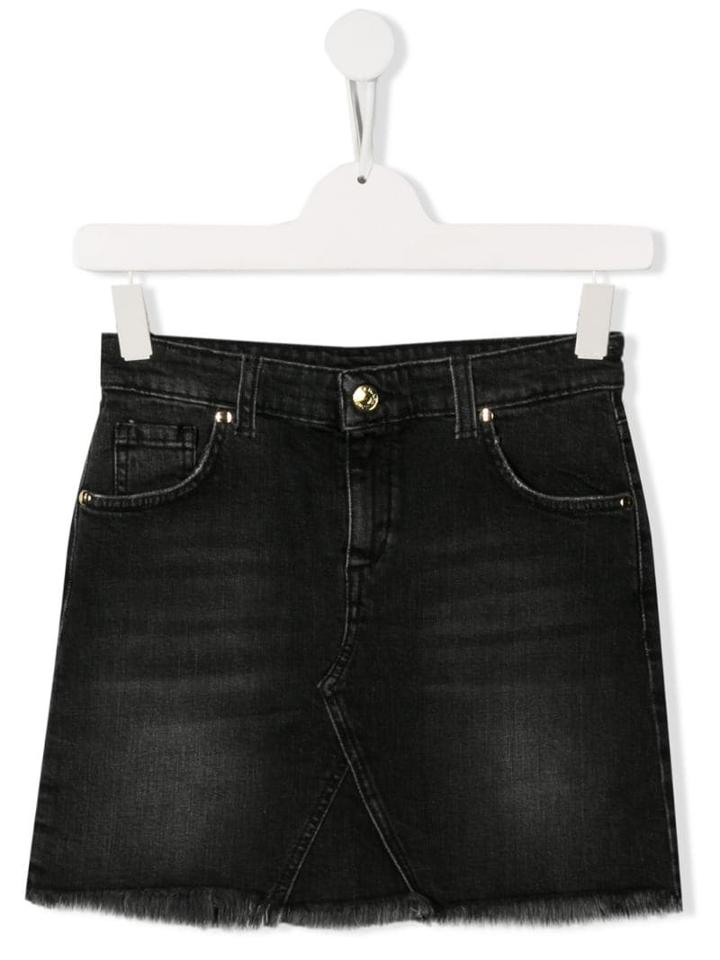 Chiara Ferragni Kids Teen Mini Skirt - Black