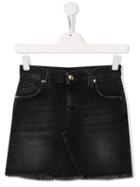 Chiara Ferragni Kids Teen Mini Skirt - Black