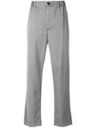 Wide-leg Trousers - Men - Cotton - 1, Grey, Cotton, Issey Miyake Men