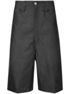 Junya Watanabe Comme Des Garçons Man - Wide Leg Shorts - Men - Cotton - L, Black, Cotton
