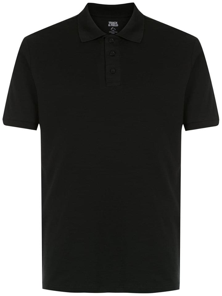 Track & Field Polo Shirt - Black