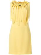 Boutique Moschino Fringed Dress - Yellow & Orange