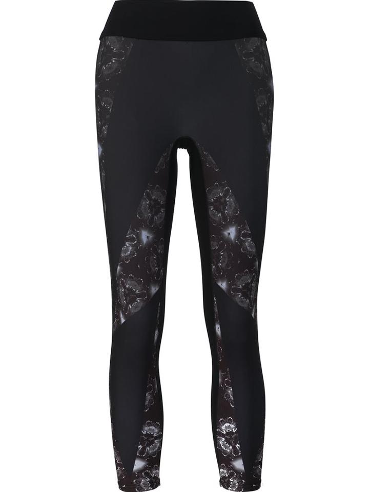 Prabal Gurung Sport 'kaleidoscope Print Performance' Leggings, Women's, Size: Small, Black, Nylon