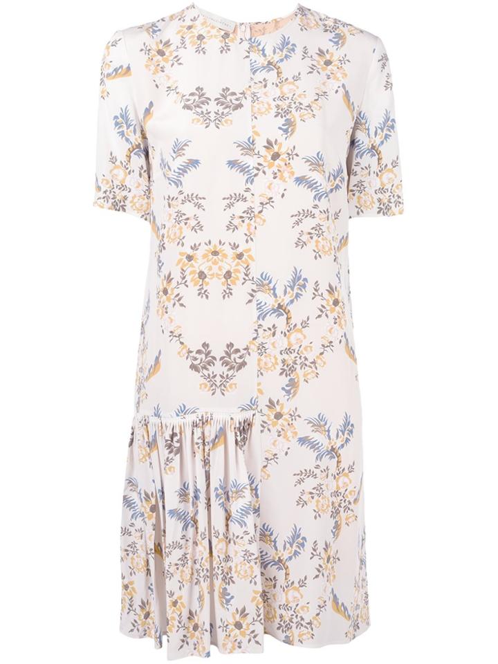 Stella Mccartney Asymmetric Side Skirt Dress - Nude & Neutrals