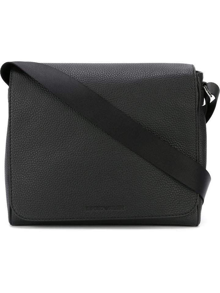Emporio Armani Foldover Messenger Bag