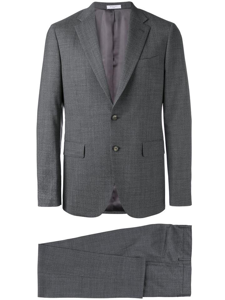 Boglioli - Classic Two-piece Suit - Men - Virgin Wool/cupro - 46, Grey, Virgin Wool/cupro