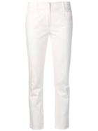 Prada Vintage 2000's Slim Fit Jeans - White
