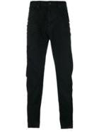 Julius Slim-fit Trousers - Black