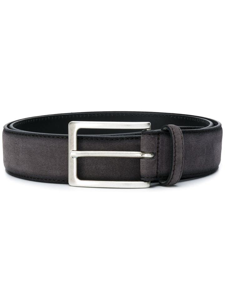 Boss Hugo Boss Classic Rectangular Belt - Grey
