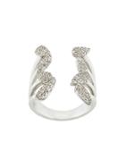 Yvonne Léon Embellished Ring - Metallic