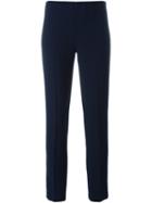P.a.r.o.s.h. Skinny Cropped Trousers, Women's, Size: Small, Blue, Polyester/spandex/elastane