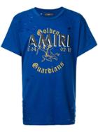 Amiri 'golden Guardians' T-shirt - Blue